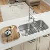 Buy cheap SUS304 Rounded Corner Kitchen SS Sink from wholesalers