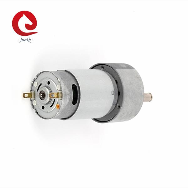 JQM-37RS 395 37mm High Efficiency Spur Gear DC Motor 12V/24V 6000rpm DC Motor