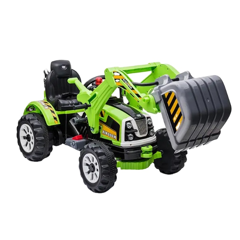 6v7AH*1/6V7AH*2 Battery Ride On Excavator Digger Scooper Play Toy for Kids' Outdoor Fun