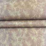 0.8mm Soft Crazy Horse Leather Perspiration Absorption No Crease PU PVC Faux