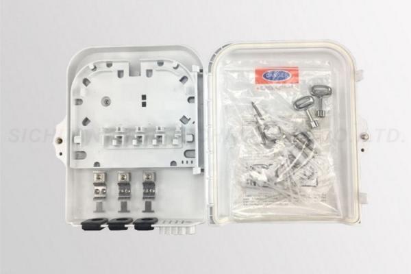 Buy cheap CATV PON Fiber Optic Distribution Box Wall Mounting Installation from wholesalers