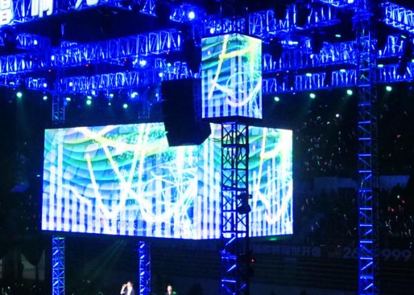 Outdoor Foldable LED Screens MBI 5026 IC Driver LED Board Display 1500CD / M²
