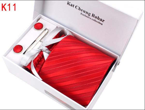 Buy cheap fashion men's silk necktie cufflinks box gift sets from wholesalers