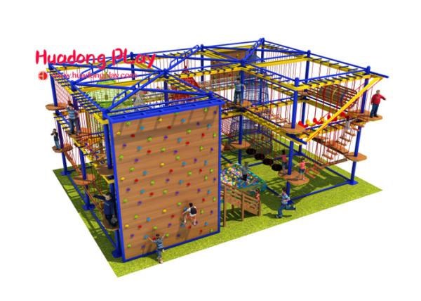 Buy cheap Gymnastic Indoor Adventure Playground Eco - Friendly With Climbing Board from wholesalers