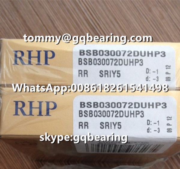 P3 Precision Quad Set Matching RHP BSB030072QUHP3 Ball Screw Support Bearing