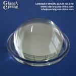 High Transmission Pyrex Glass Lens Glass Aspheric Lens For Led Light Cover