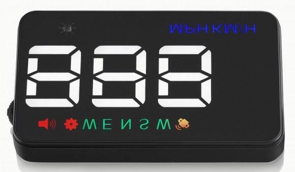 Buy cheap Ouchuangbo HUD 3.5 inch Car Head Up Display Windshield Projector Speedometer Overspeed - GPS Satellite 2 Dispaly Mode from wholesalers