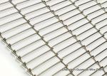 Flat Flex Wire Mesh Belt , Stainless Steel Flat Wire Conveyor Belt Alkali
