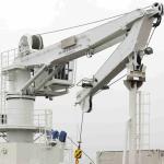 Knuckle Boom Slewing Boat Mounted Crane Marine Dinghy Cranes