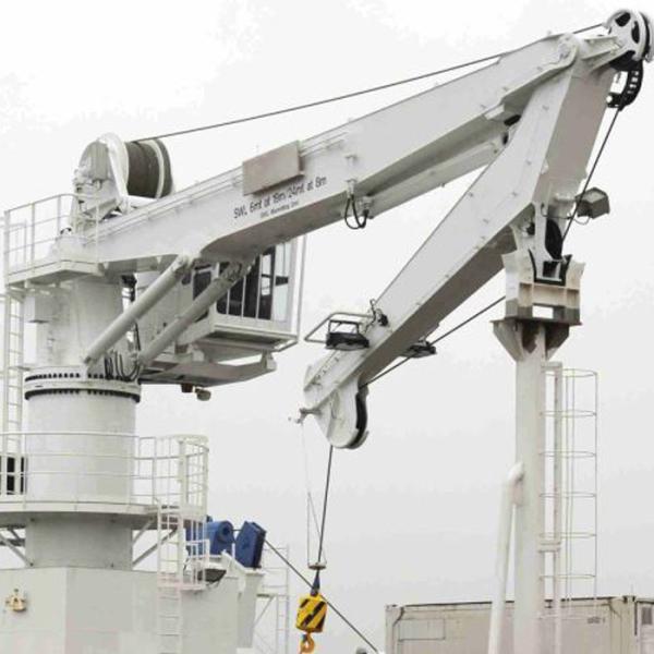 Buy cheap Knuckle Boom Slewing Boat Mounted Crane Marine Dinghy Cranes from wholesalers