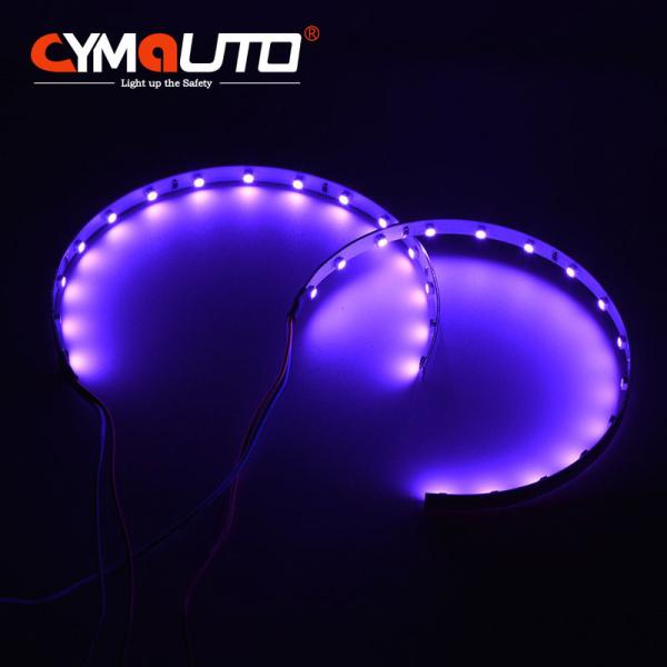 Buy cheap DIY Retrofit LED Devil Eyes LED Halo Ring For Headlights 360 Degree Shine from wholesalers