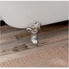Buy cheap Classical 67 Inch Acrylic Soaking Tubs , Zinc Alloy Claw Foot Freestanding Slipper Tub from wholesalers