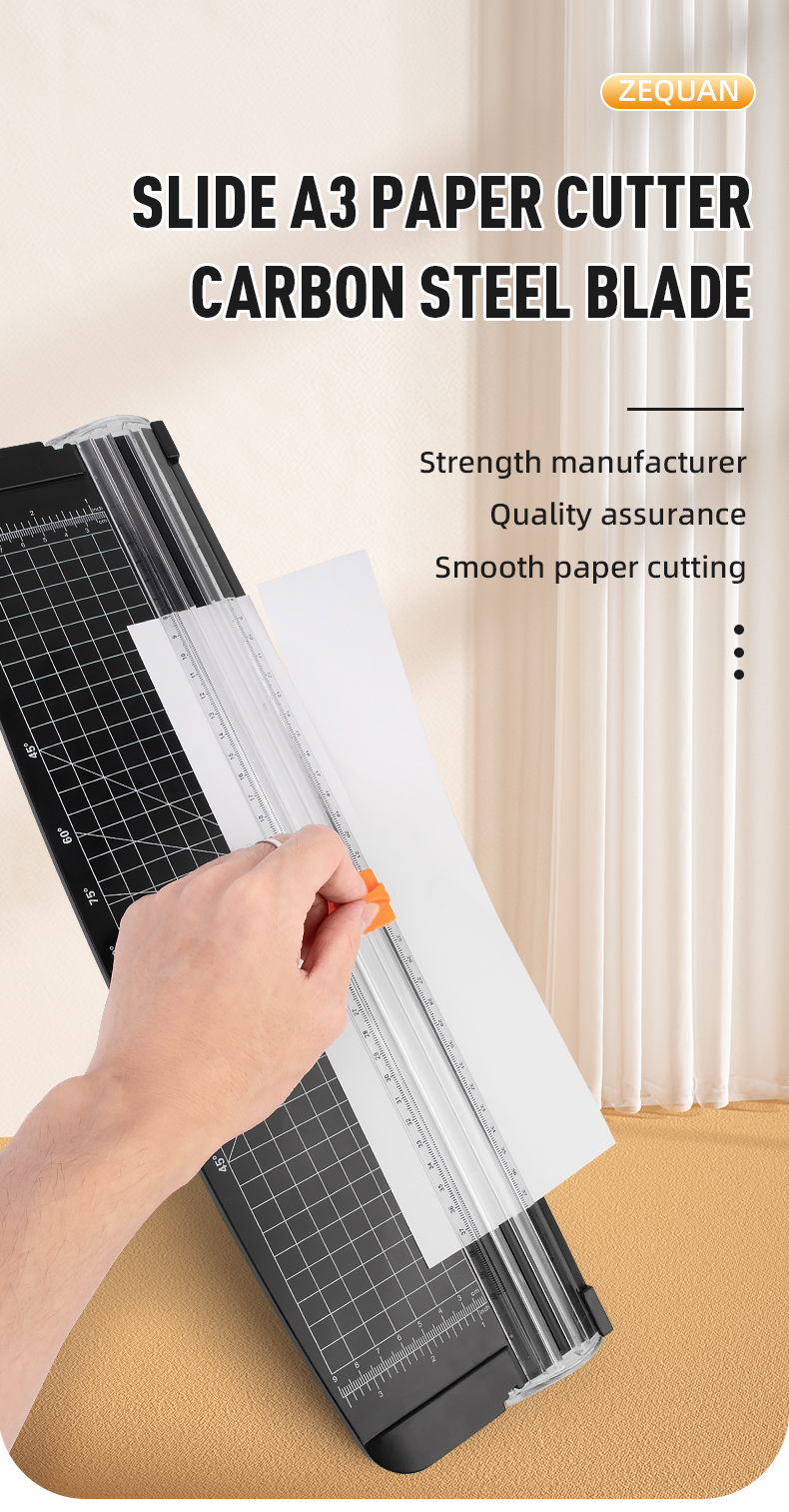 Lightweight Manual A3 Paper Cutter with Eco-friendly and Durable Materials