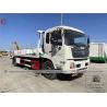 Buy cheap Dongfeng Tianjin Kingrun VR 4x2 210HP 10T Flatbed Wrecker Tow Truck from wholesalers
