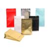 Buy cheap Eight-sided zipper bag flat bottom black aluminum foil k bags stand up pouches for air valve coffee bean wholesale from wholesalers