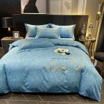 Luxury Home Textile Egyptian Cotton Bedding Sets With Matching Curtains for King