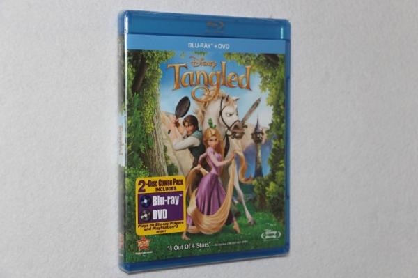 kids Blue ray Tangled cartoon disney dvd Movies for children Blu-ray movies usa