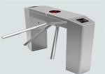Outdoor IP 54 stainless steel framework Drop Arm Turnstile with rfid card reader