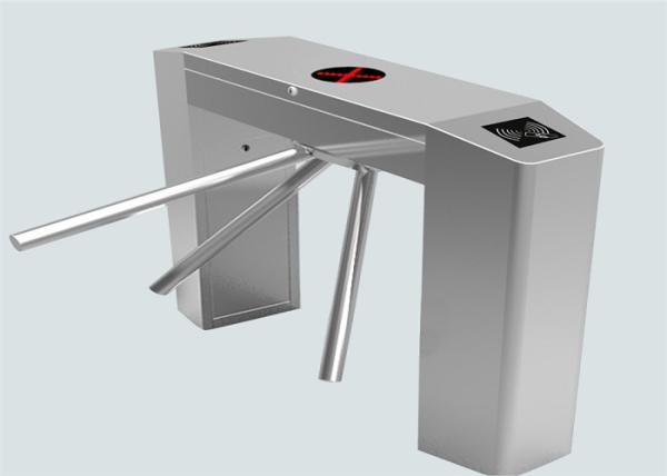 Buy cheap Outdoor IP 54 stainless steel framework Drop Arm Turnstile with rfid card reader from wholesalers