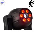 AC100-240V Moving Head Stage Lighting RGB 150W Aluminum LCD Display Variable