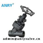 High Pressure 4500lbs A105 F304 F316 Body Stellite Overlay Plug Disc Globe Valve