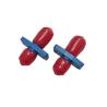 Buy cheap Sleeve ST Simplex Fiber Optic Adapter Connector with Red Yellow Black Cap from wholesalers