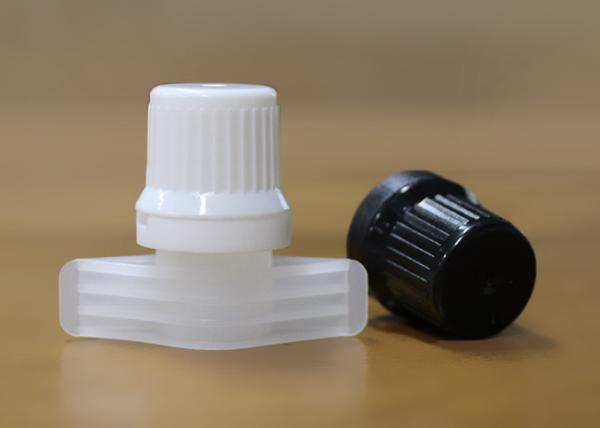 Buy cheap Leak Proof PP / PE Plastic Pour Spout Cover Corner On 300ML Liquid Flexible Bags from wholesalers