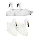Rester Body Style Hunting Decoy Lifelike Plastic Life Size Swan Decoy for Geese