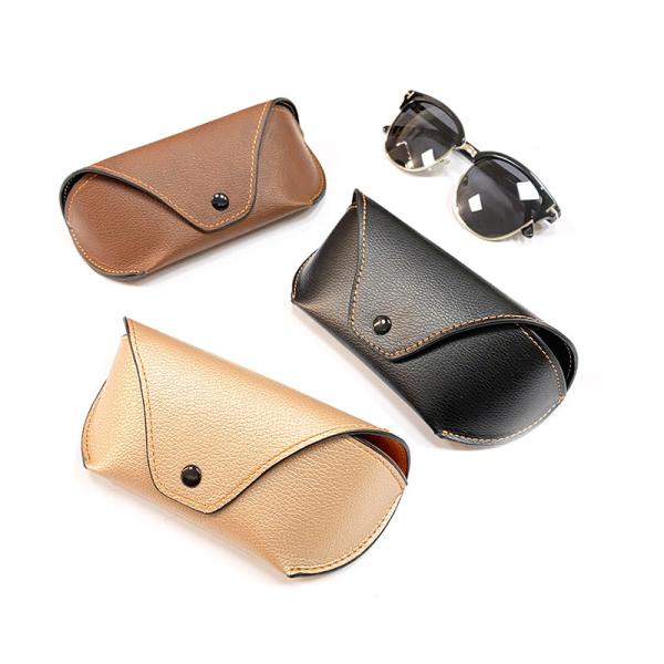 Buy cheap Big size PU eyeglasses bag portable sunglasses presbyopic glasses case from wholesalers