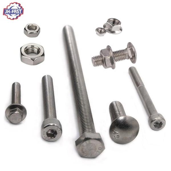 Buy cheap Extra Long Large Big Head SS 304 316 Stainless Steel DIN603 Coach Carriage Bolts and Nuts from wholesalers