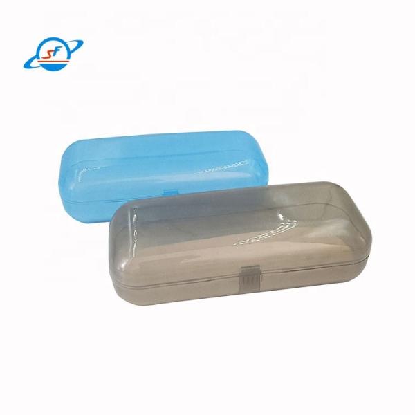 Buy cheap Multi Colored Transparent Eyeglass Case PVC Glasses Case Stylish from wholesalers