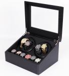 Buy cheap Cardbaord PU Leather Watch Holder Box Embossed Debossed Logo from wholesalers