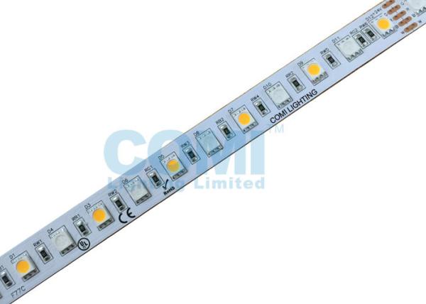 Buy cheap RGB + Warm White LED Color Changing Light Strips , Dimmable Led Strip Lights 24VDC from wholesalers