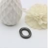 Buy cheap Supply different size 20 mm gunmetal color metal iron oval ring buckle from wholesalers