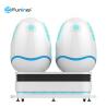 Buy cheap Two Players Double Seats 9D Virtual Reality Simulator / VR Egg Cinema from wholesalers