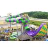 Buy cheap Stable Running Spiral Tube Water Slide Customized Color Easy Operation from wholesalers