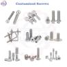 Buy cheap Custom Logo Slotted Shoulder Non-standard Machine Screw Brass Carbon Stainless Steel from wholesalers