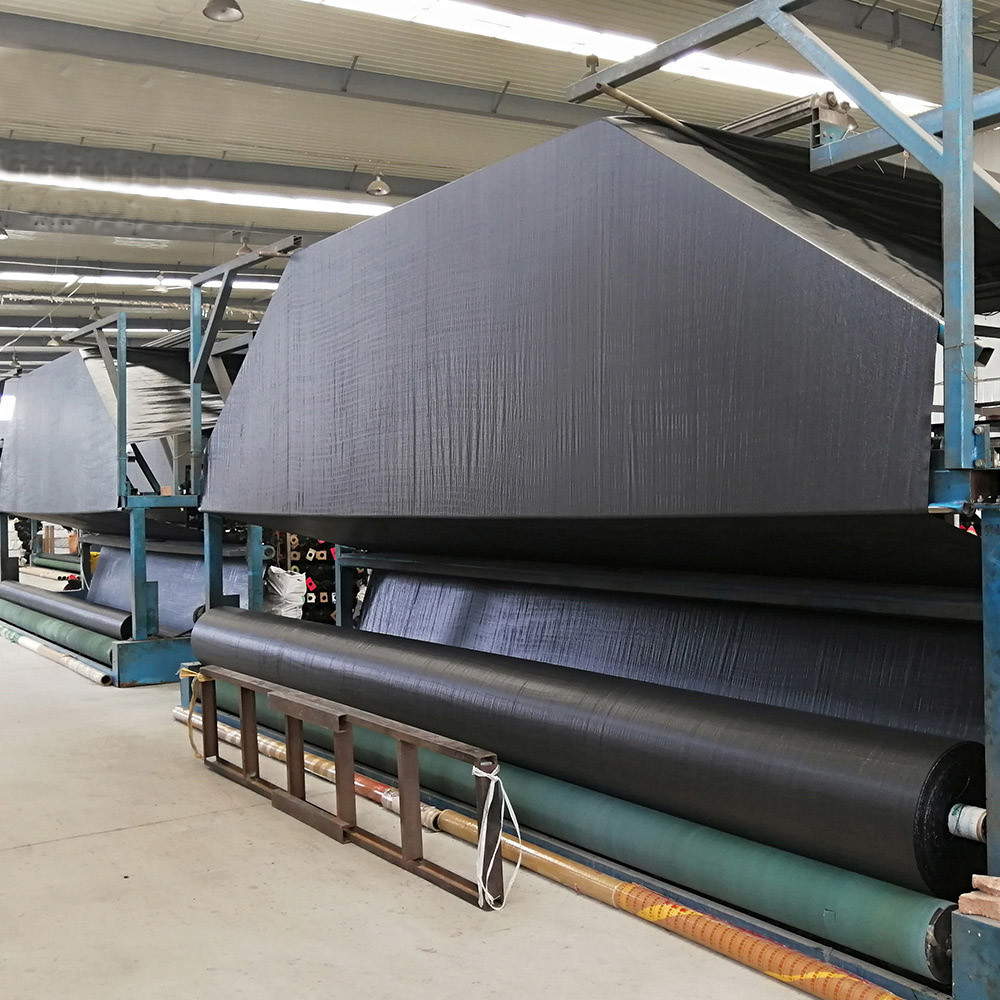 UV Resistant Road Construction Geotextile , Permeable Polypropylene Woven Geotextile