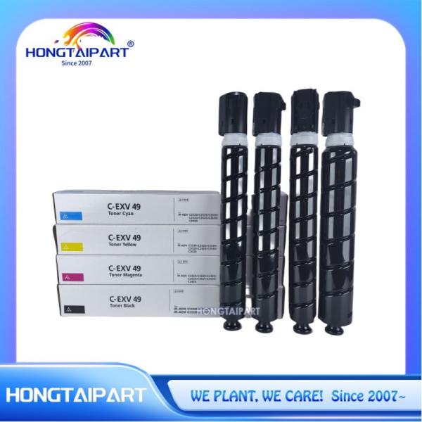 Buy cheap Toner Cartridge-1Set C-EXV 49 NPG-67 GPR-53 Black Cyan Magenta Yellow For Canon IR Advance C3320 C3325i C3525i C3320i C3520i C3330i C3530i Copier Part from wholesalers