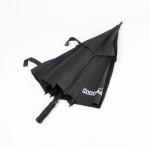 Black Pongee Vented Golf Umbrella , Wind Resistant Golf Umbrella EVA Handle
