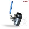Buy cheap Dn20 Hex 3/4 Inch 2000 PSI Floating Ball Valve Carbon Steel 2 Piece 2pc from wholesalers