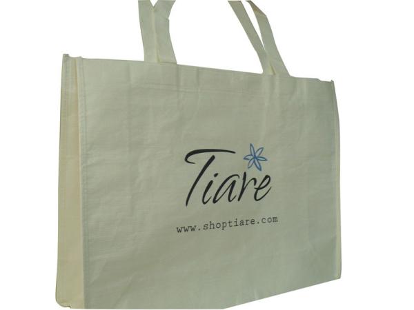 Buy cheap OEM White Tirar 100g Recycle Paper Shopping / Carrier Bag For Gift Packaging from wholesalers