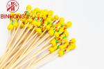 Party Decoration 8cm Bamboo Food Sticks For Appetizers Drinks