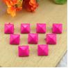 Buy cheap 9*9mm square Rivet Peach rivets from wholesalers