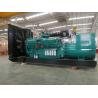 Buy cheap ISO9001 Certified Low Noise Cummins Diesel Generators 1000kw Easy Maintenance from wholesalers