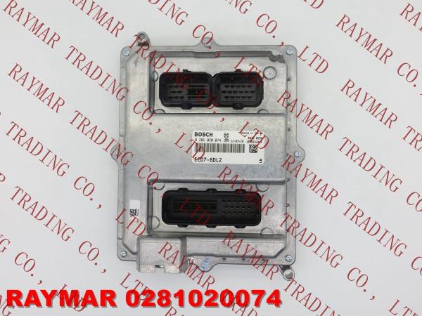 Buy cheap BOSCH Engine control unit, ECU 0281020074, 0281020071 for FAW, GOLDEN DRAGON 3601115F630-0000 from wholesalers