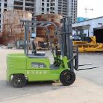 Electric Forklift Truck with 420Ah Battery and 1500kg Load Capacity for Front