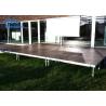 Buy cheap Outdoor Aluminium Party Tent Accessories , Portable Event Stage For Wedding Concert from wholesalers