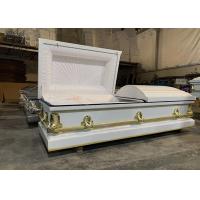 Buy cheap Urn Shaped Metal Casket Coffin Gauge Steel Material Fireproof Performance product