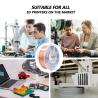 Buy cheap 3D Printer Filament 1.75MM PLA Filament Silk Gold Silver Copper Industry Strong Toughness from wholesalers